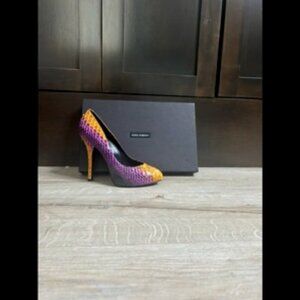 Dolce & Gabanna Shoes SIZE 39 Vero Cuoio stilettos